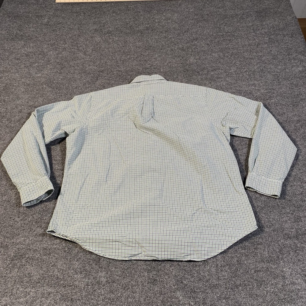 Ralph Lauren Check Pattern Long Sleeve Button Shirt Mens XL Preppy Flesh Pony - Picture 6 of 9